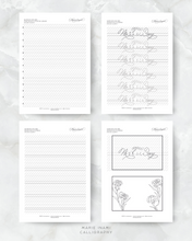 画像をギャラリービューアに読み込む, Mother's Day Card  Template and Worksheet | 母の日カードテンプレート